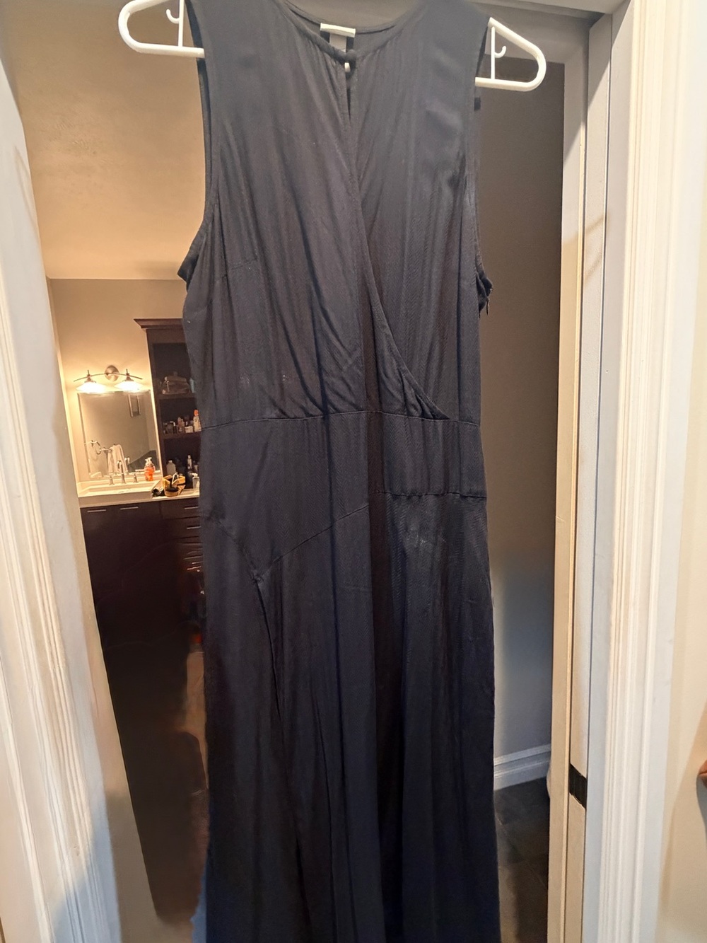 a new day Black Sleeveless Maxi Dress